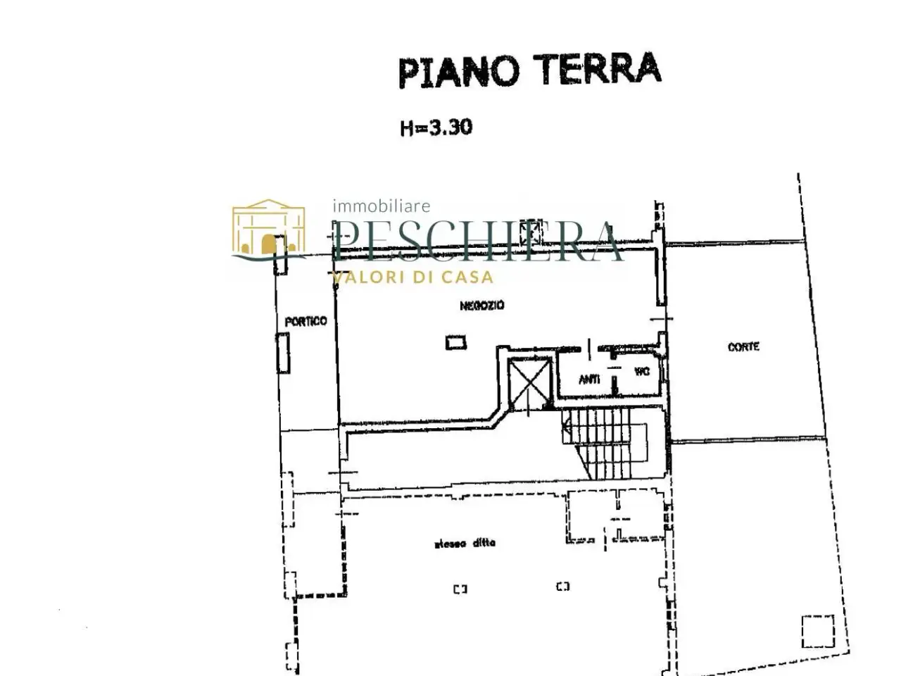 Negozio in Piazza Cav. Emilio Danese 12, Bussolengo, {3} - Planimetria 1