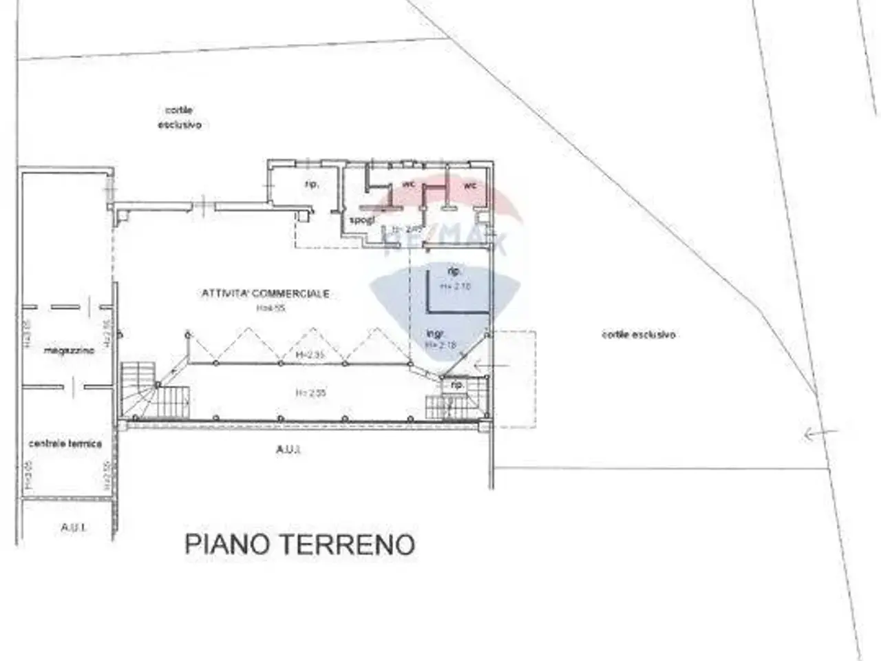 Negozio in , Calusco D'Adda, {3} - Planimetria 1