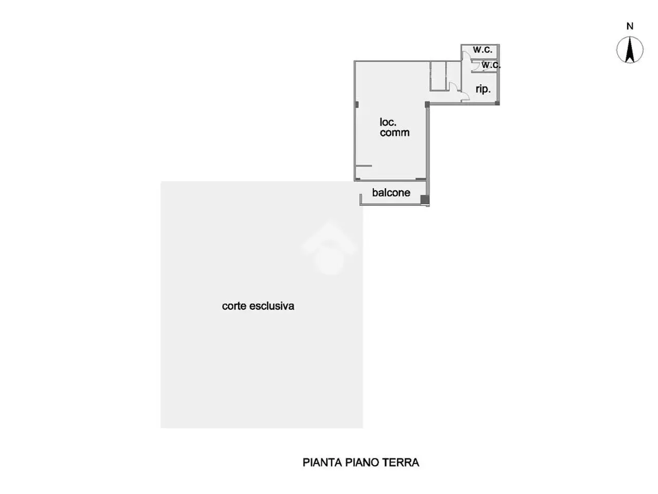 Negozio in Via Nazionale per Teramo 86, Mosciano Sant'Angelo, {3} - Planimetria 1
