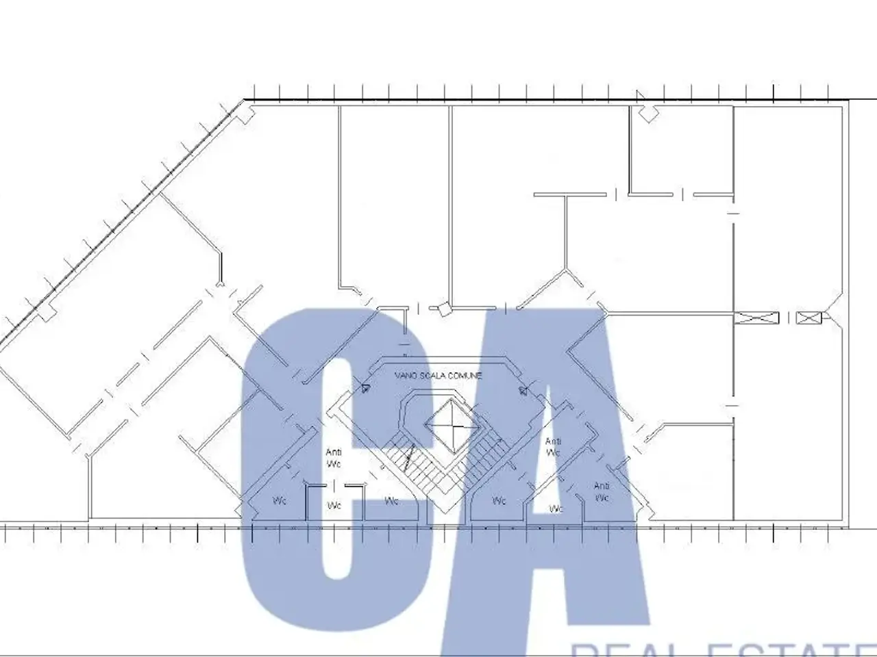 Ufficio in Via Bettola, Cinisello Balsamo, {3} - Planimetria 1
