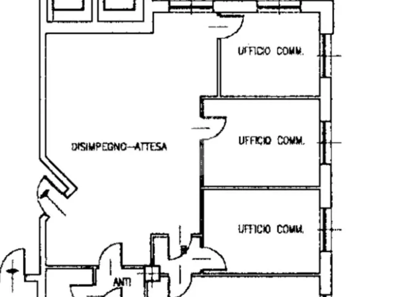 Ufficio in Via dei da Prata 16, Treviso, {3} - Planimetria 1