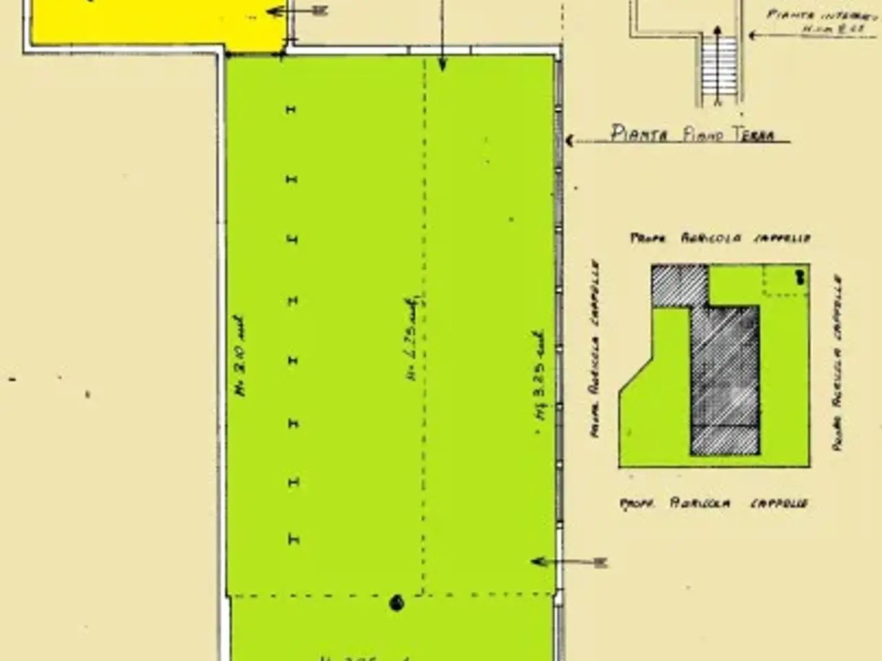 Capannone in Via Valle Sbraccia 36, Cappelle Sul Tavo, {3} - Planimetria 1