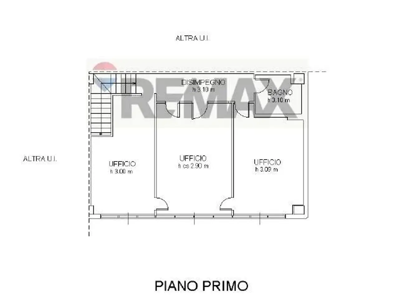 Ufficio in Via Strasburgo 24, Parma, {3} - Planimetria 1