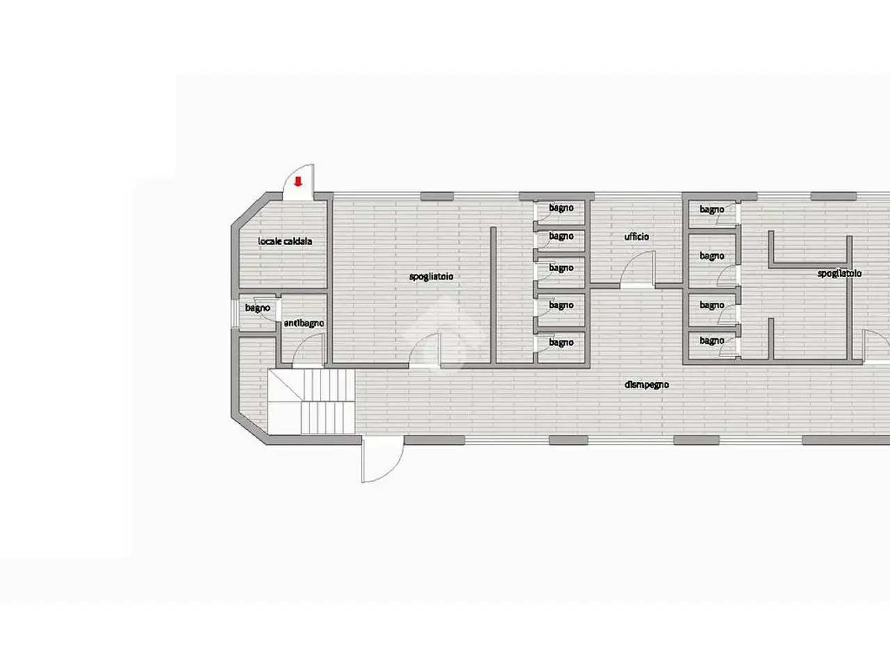 Negozio in Via Massi 27, Darfo Boario Terme, {3} - Planimetria 1