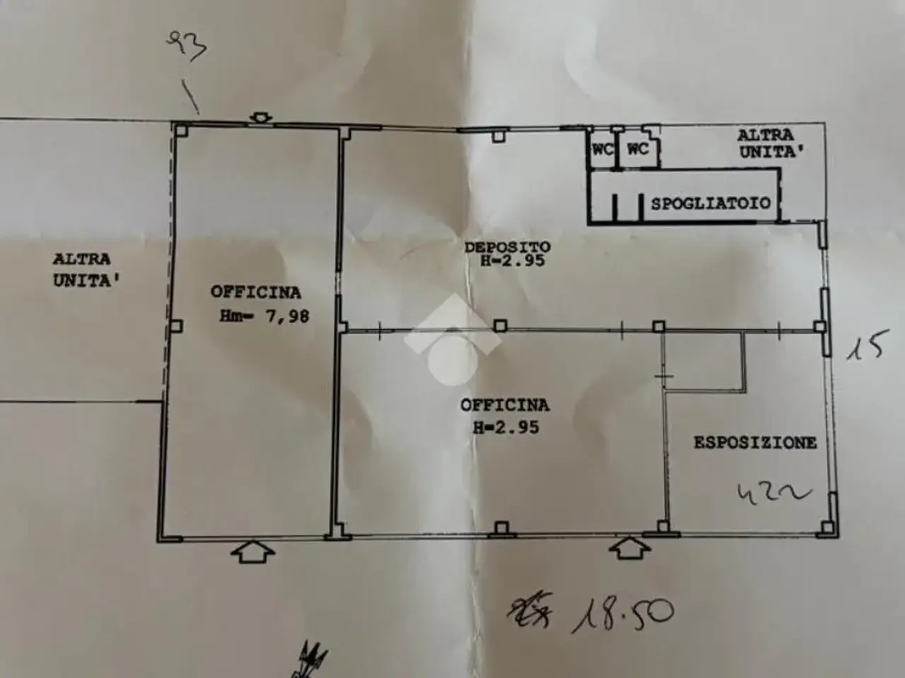 Capannone in Via Pascoli 90, Rivanazzano, {3} - Planimetria 1