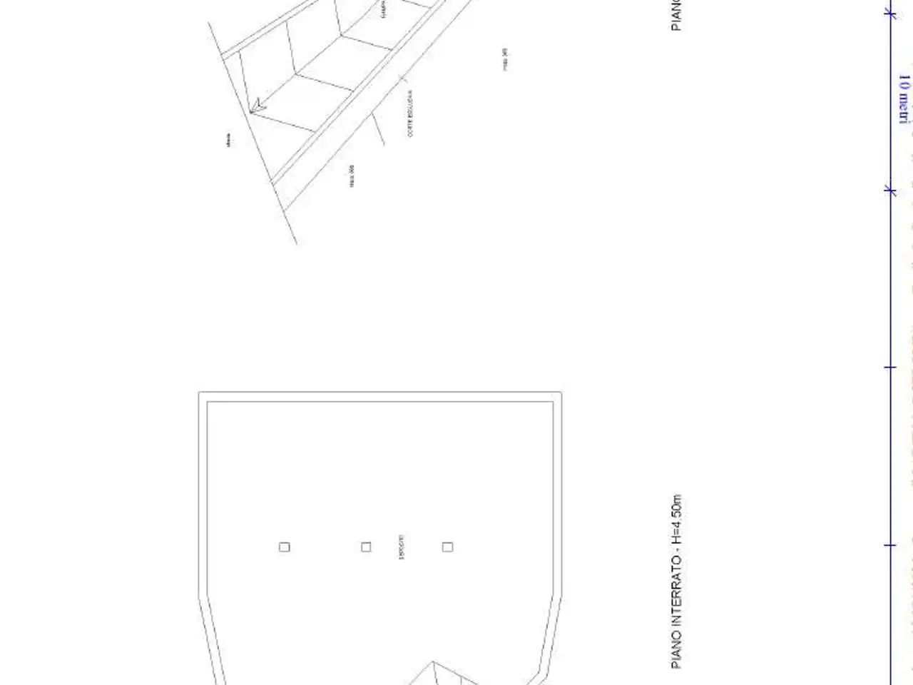 Capannone in Via della Stazione, Saint Marcel, {3} - Planimetria 1