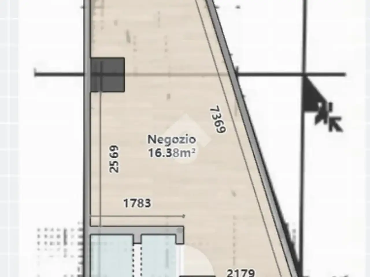 Negozio in Via San Lorenzo 7, Bormio, {3} - Planimetria 1