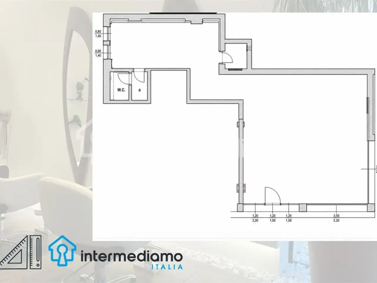Negozio in , Arco, {3} - Planimetria 1
