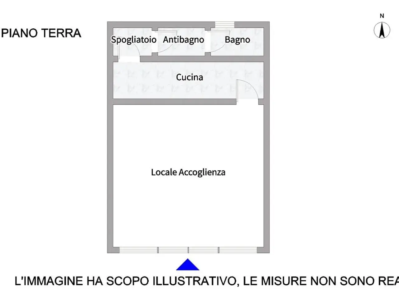 Negozio in Attivita' Via del Mare 173, San Benedetto Del Tronto, {3} - Planimetria 1