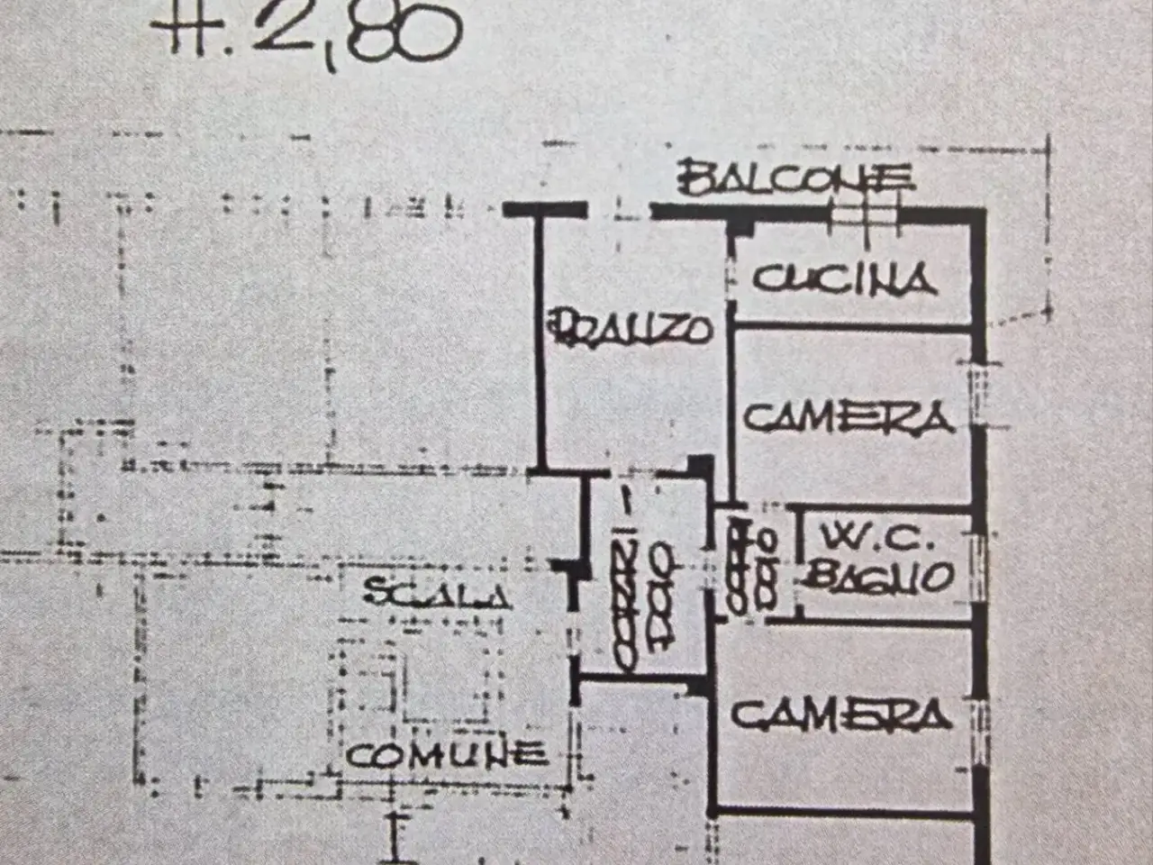 Trilocale in vendita, Piazza Giovanni Amendola 15, Maranello - Planimetria 1