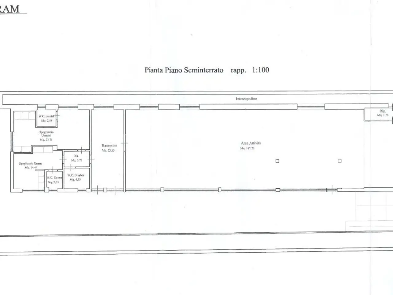 Negozio in Via Venezia 130, Ardea, {3} - Planimetria 1