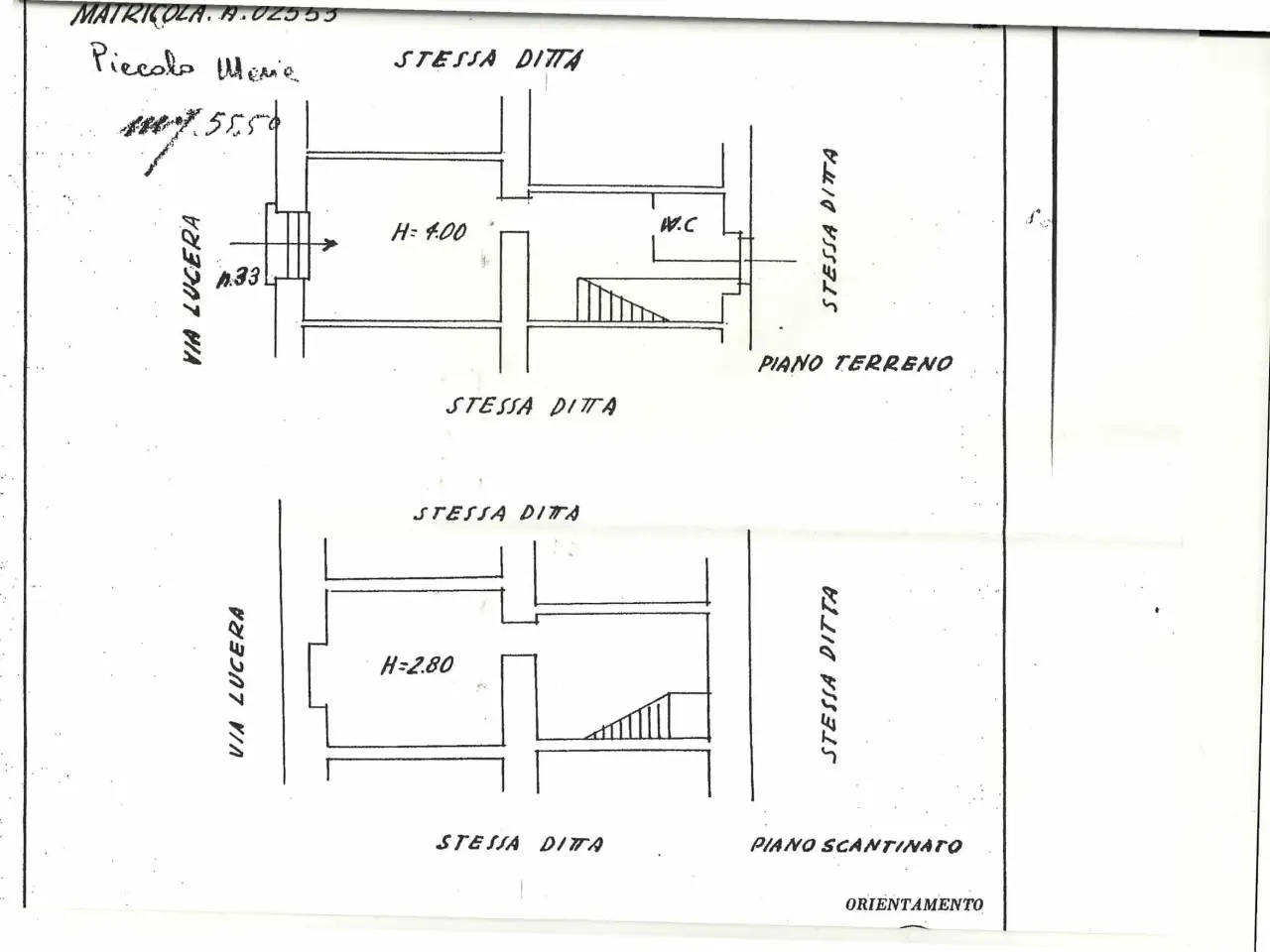Negozio in Viale Palmiro Togliatti, Roma, {3} - Planimetria 1