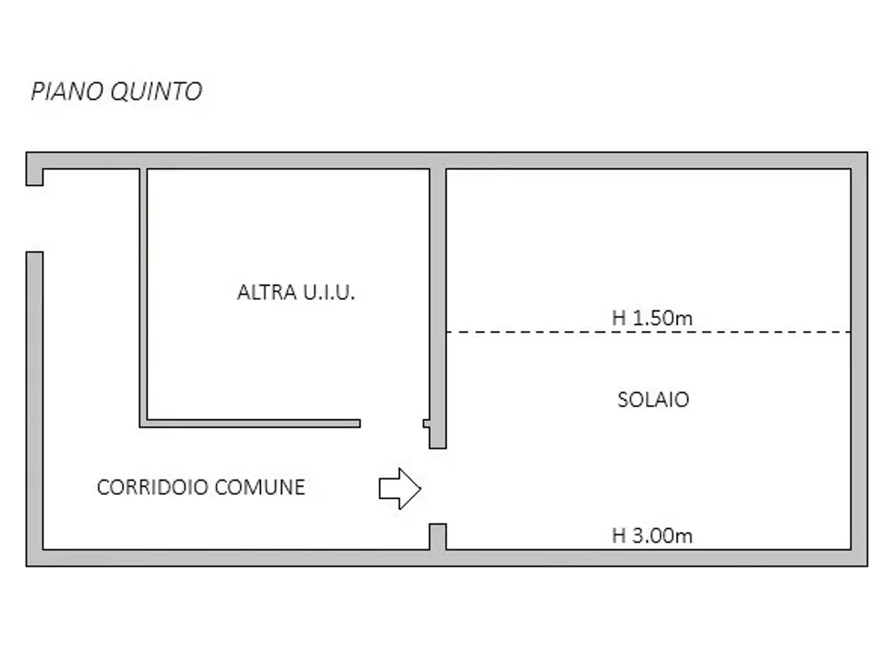 Magazzino in Via Trivulzio 14, Milano, {3} - Planimetria 1