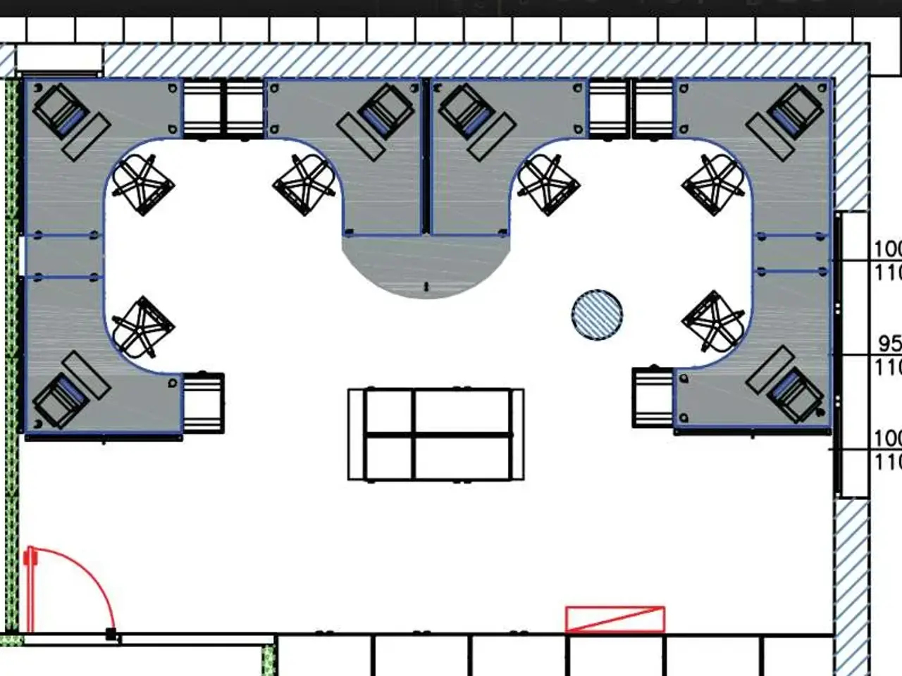 Ufficio in Via Calnova 111/a, Noventa Di Piave, {3} - Planimetria 1
