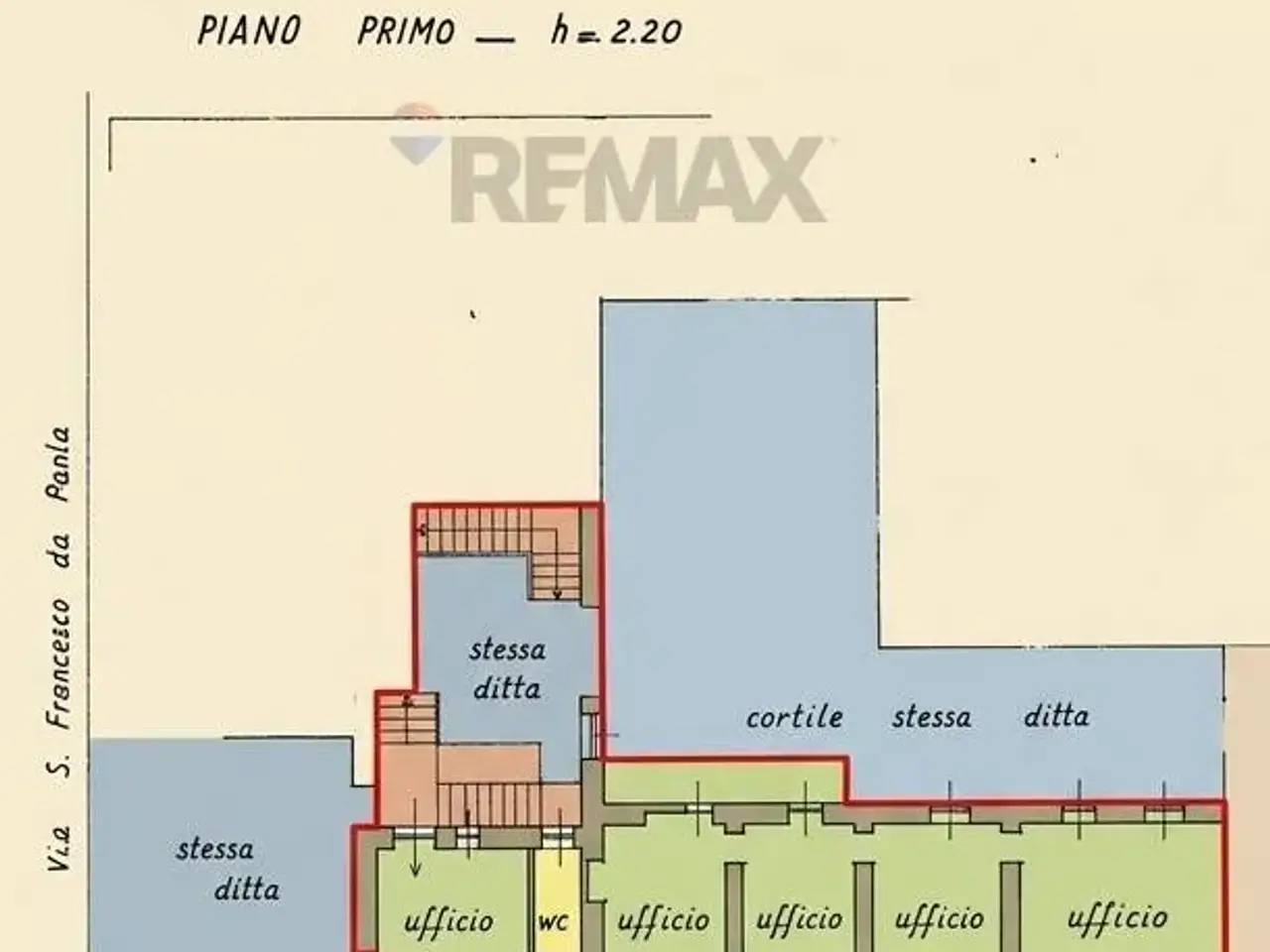 Ufficio in Via San Francesco da Paola 25, Torino, {3} - Planimetria 1