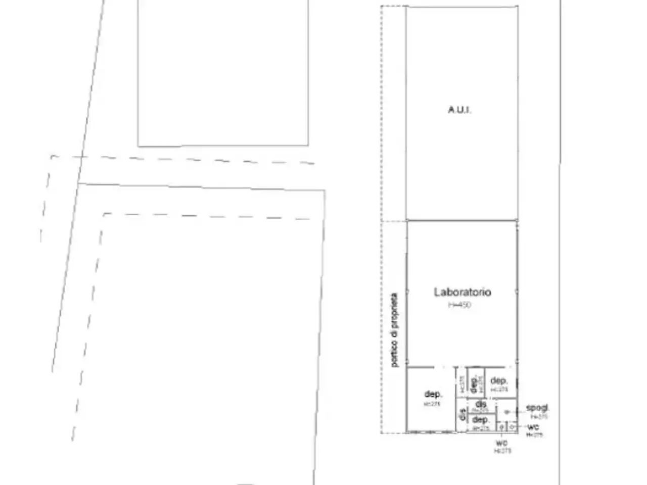 Capannone in Via Luigi Einaudi 23, Codogno, {3} - Planimetria 1