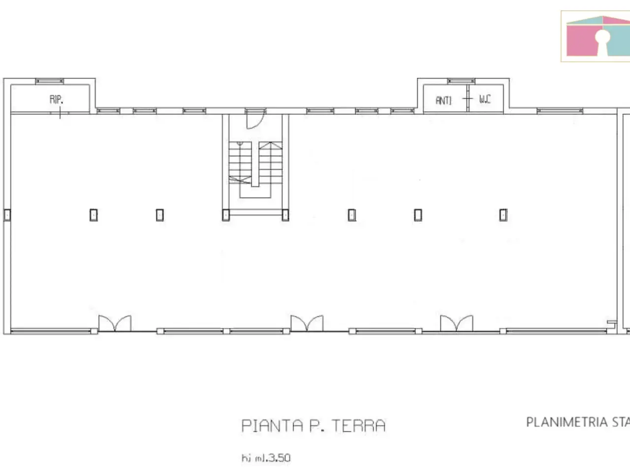 Negozio in Via Giardini Sud, Formigine, {3} - Planimetria 1