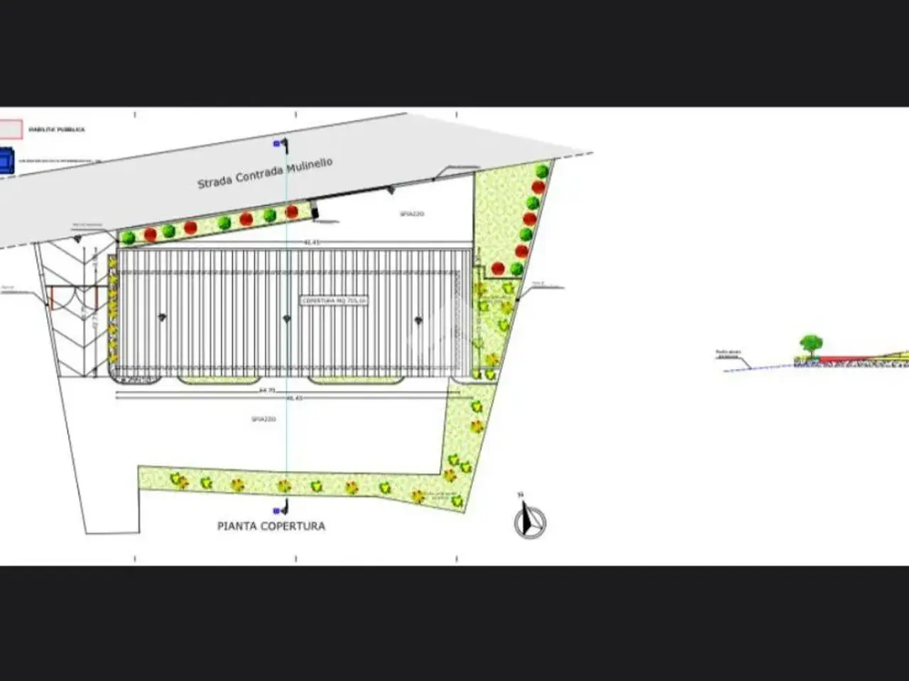 Capannone in Contrada Mulinello, Alcamo, {3} - Planimetria 1