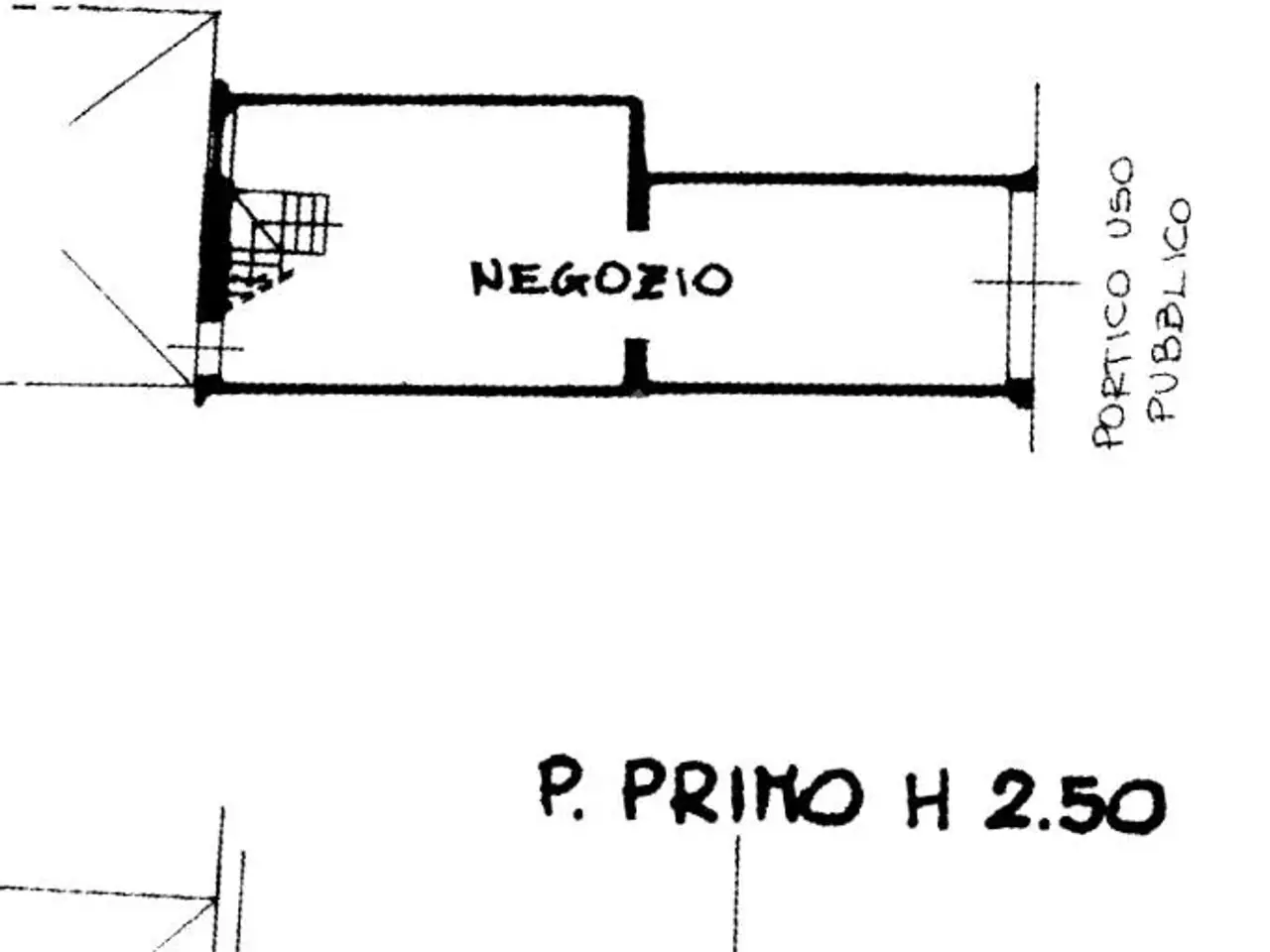 Negozio in Piazza Martiri 38, Carpi, {3} - Planimetria 1