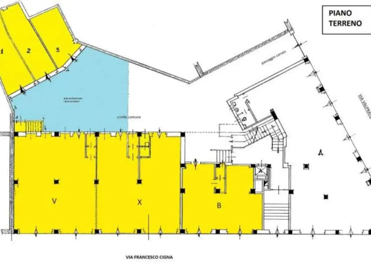 Negozio in Via Cigna 118, Torino, {3} - Planimetria 1