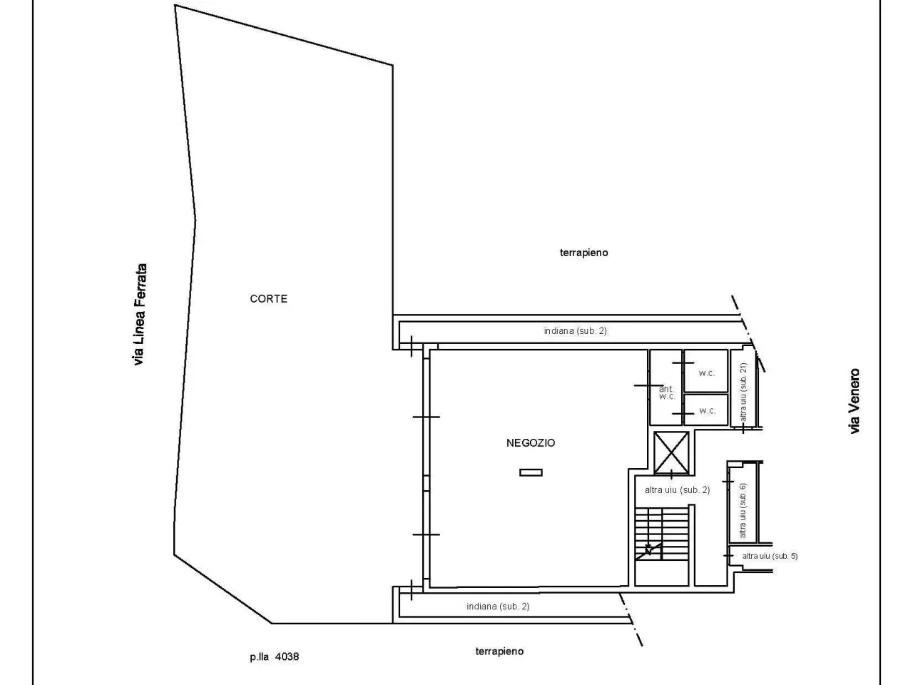 Negozio in , Monreale, {3} - Planimetria 1