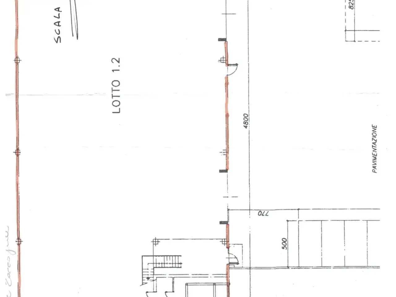 Capannone in Viale Zaccagna, Carrara, {3} - Planimetria 1