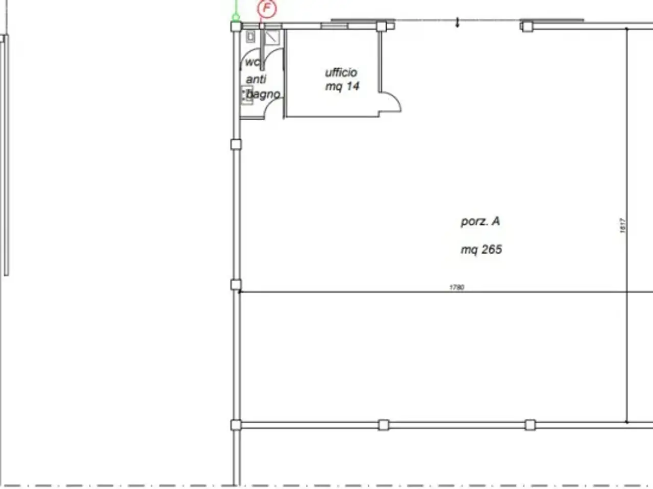 Magazzino in Via Rodolfo Morandi, Dozza, {3} - Planimetria 1