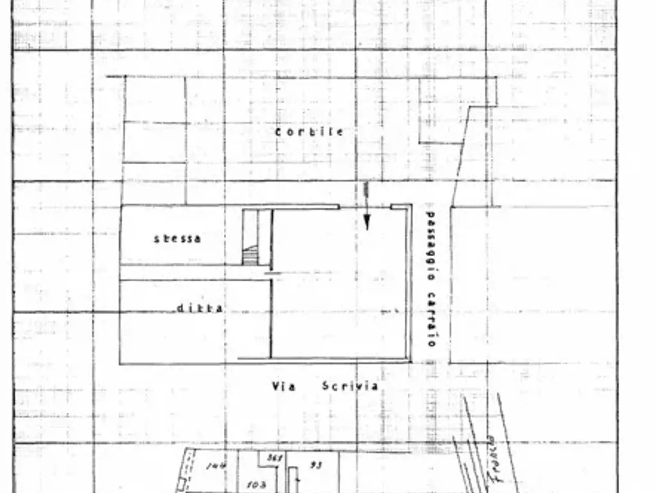 Magazzino in Via Scrivia 12, Rivoli, {3} - Planimetria 1