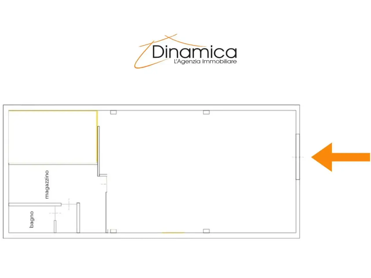 Negozio in Via Don Giovanni Zanardo  20, Chiarano, {3} - Planimetria 1