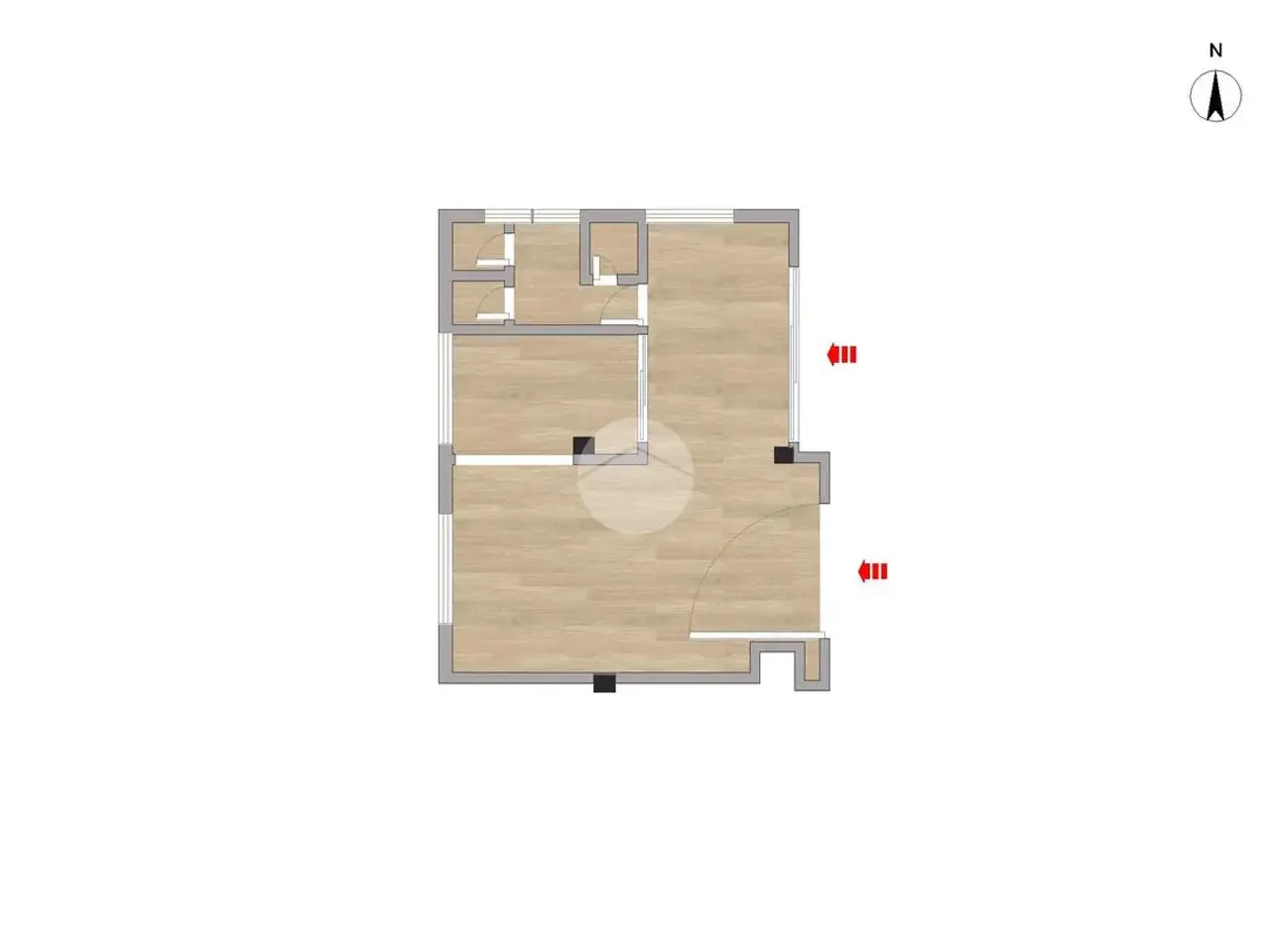 Capannone in Via Garza, Borgosatollo, {3} - Planimetria 1