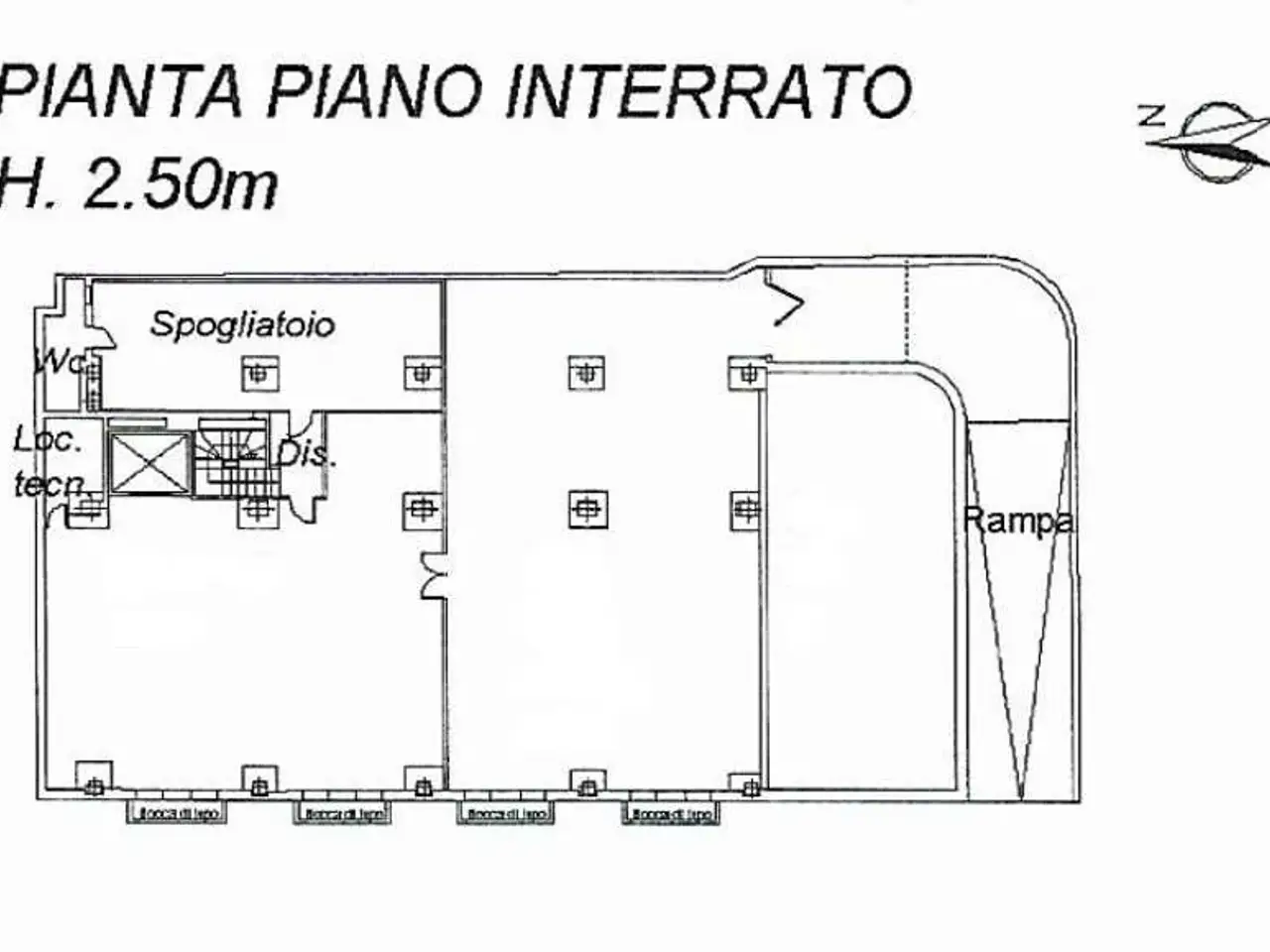 Capannone in Via Zanfi, Modena, {3} - Planimetria 1