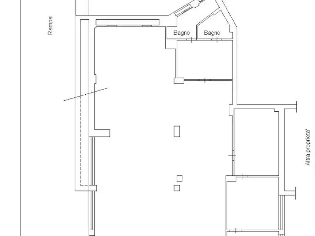 Magazzino in Via del Casale Giuliani 57, Roma, {3} - Planimetria 1