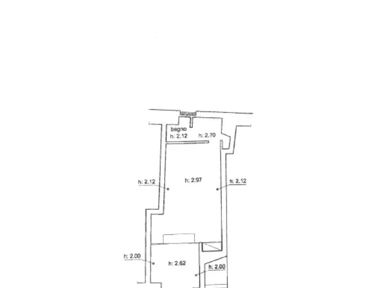Negozio in Via De Benedetti 17, Sanremo, {3} - Planimetria 1