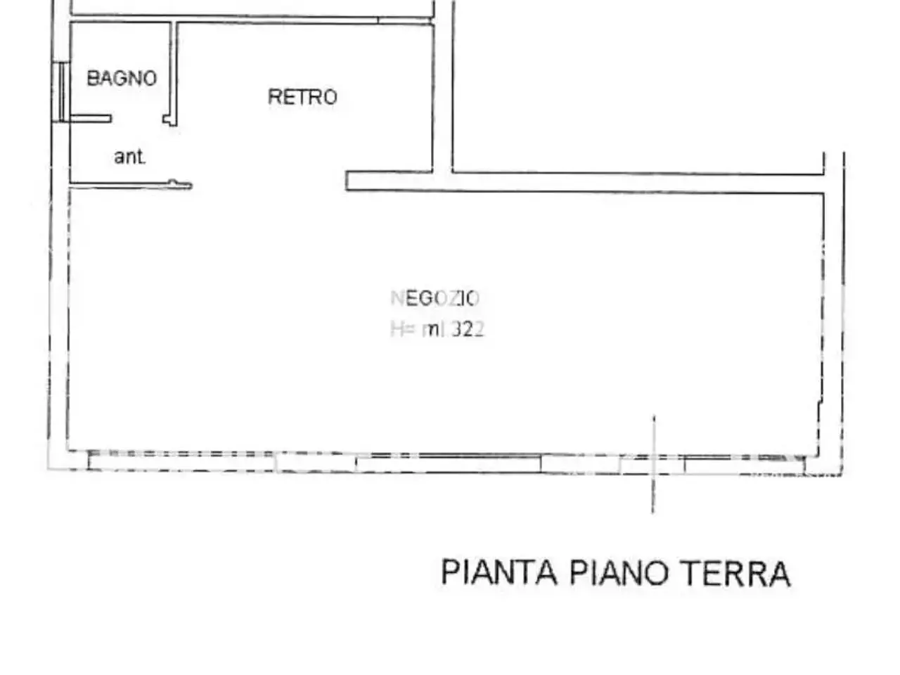 Negozio in Viale della Pace, Modena, {3} - Planimetria 1