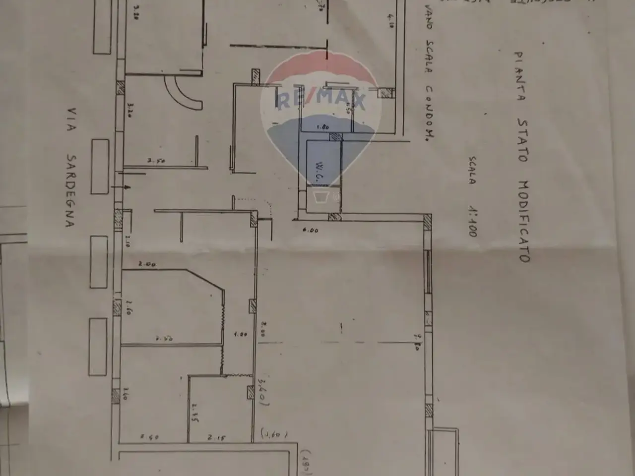 Negozio in Via Sardegna, Caltagirone, {3} - Planimetria 1