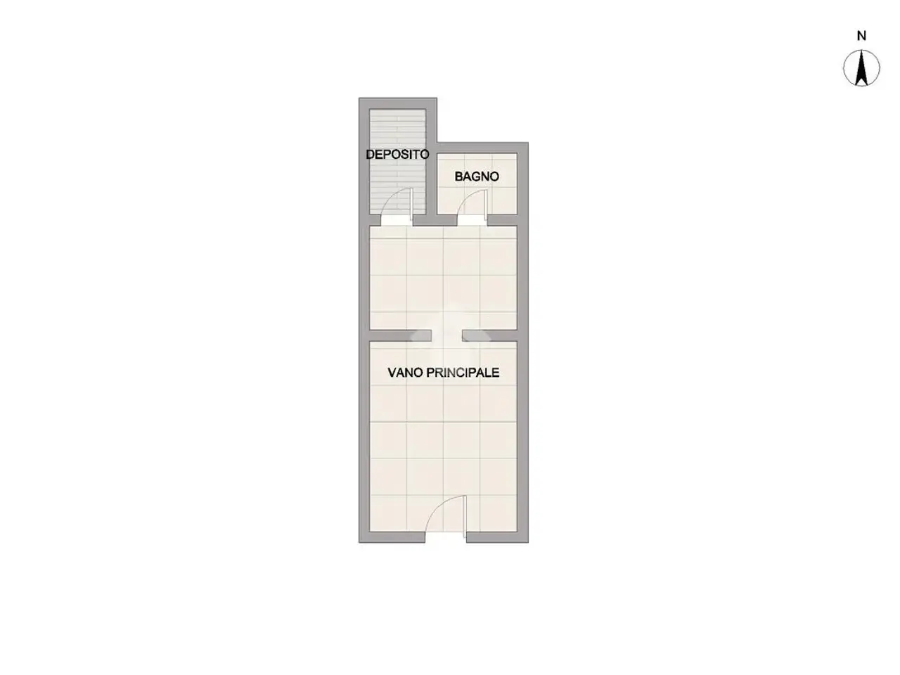 Negozio in Via Salvatore Gambardella 178, Napoli, {3} - Planimetria 1