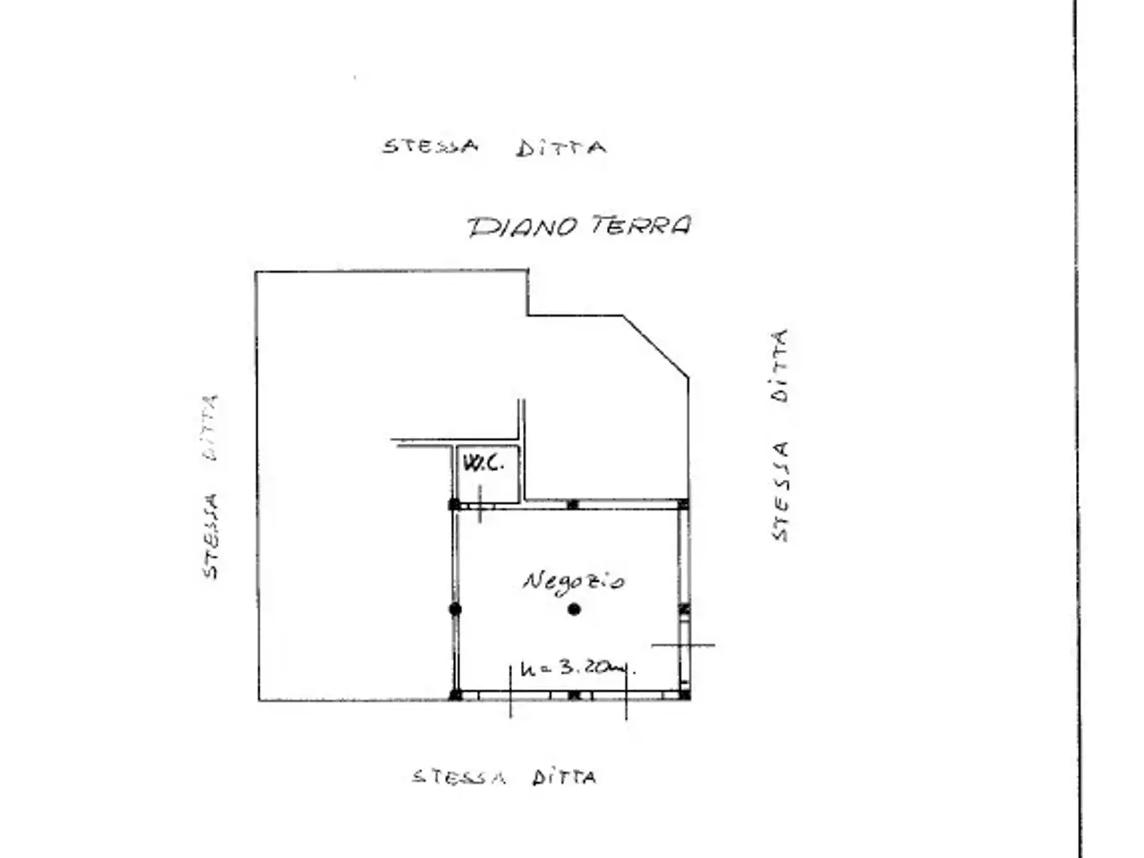 Negozio in , Castelnuovo Cilento, {3} - Planimetria 1