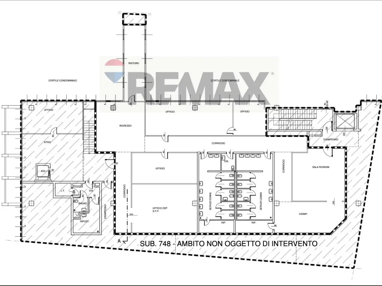 Ufficio in Strada Padana Superiore 28, Cernusco Sul Naviglio, {3} - Planimetria 1