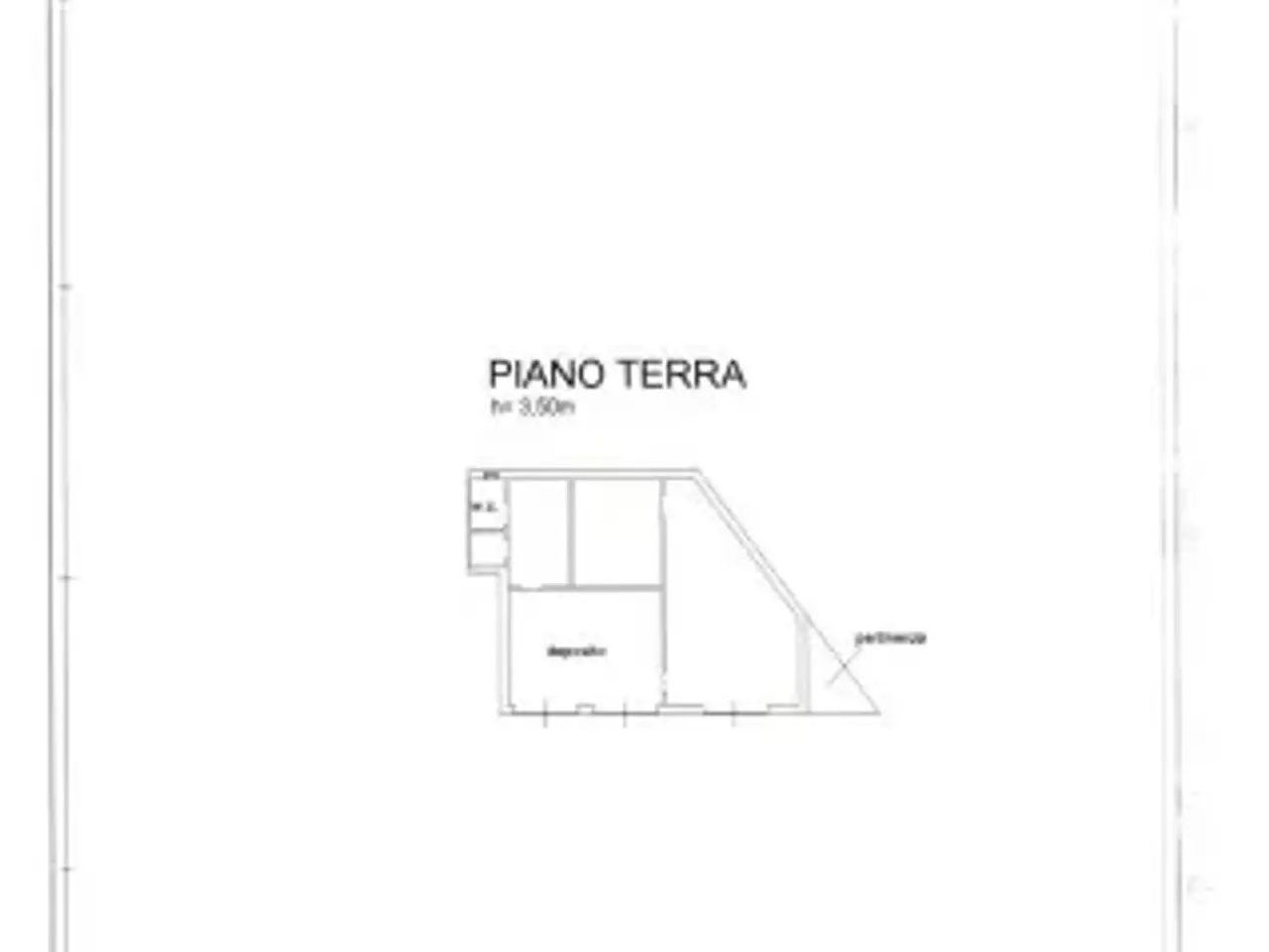 Negozio in Via Francesco Petrarca 99, Castellana Grotte, {3} - Planimetria 1