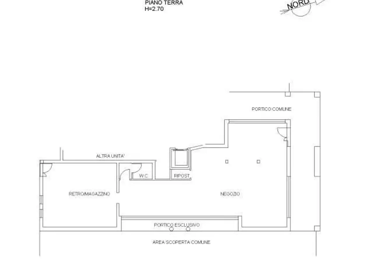 Negozio in , Gualtieri, {3} - Planimetria 1