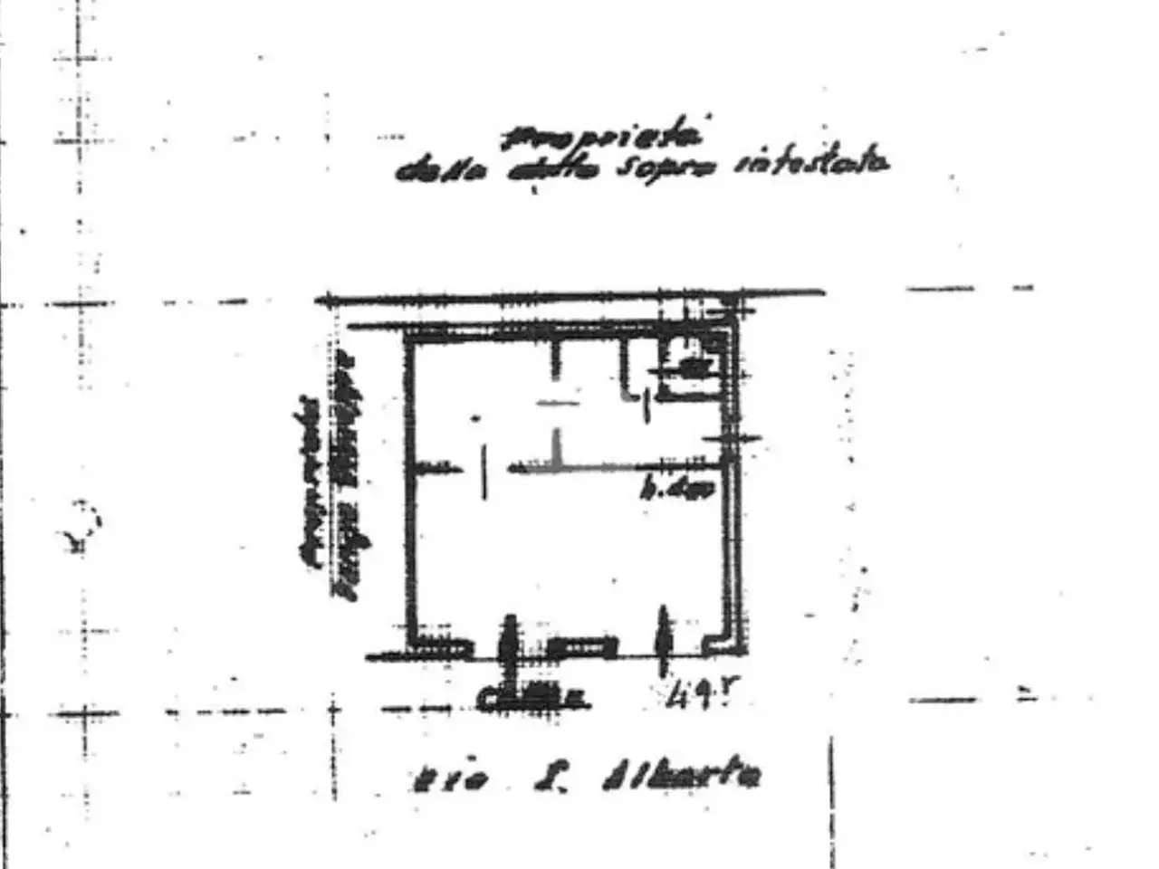 Negozio in Via Sant'Alberto, Genova, {3} - Planimetria 1