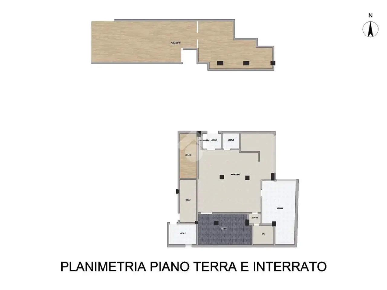 Capannone in Via Pippia 1, Cremona, {3} - Planimetria 1
