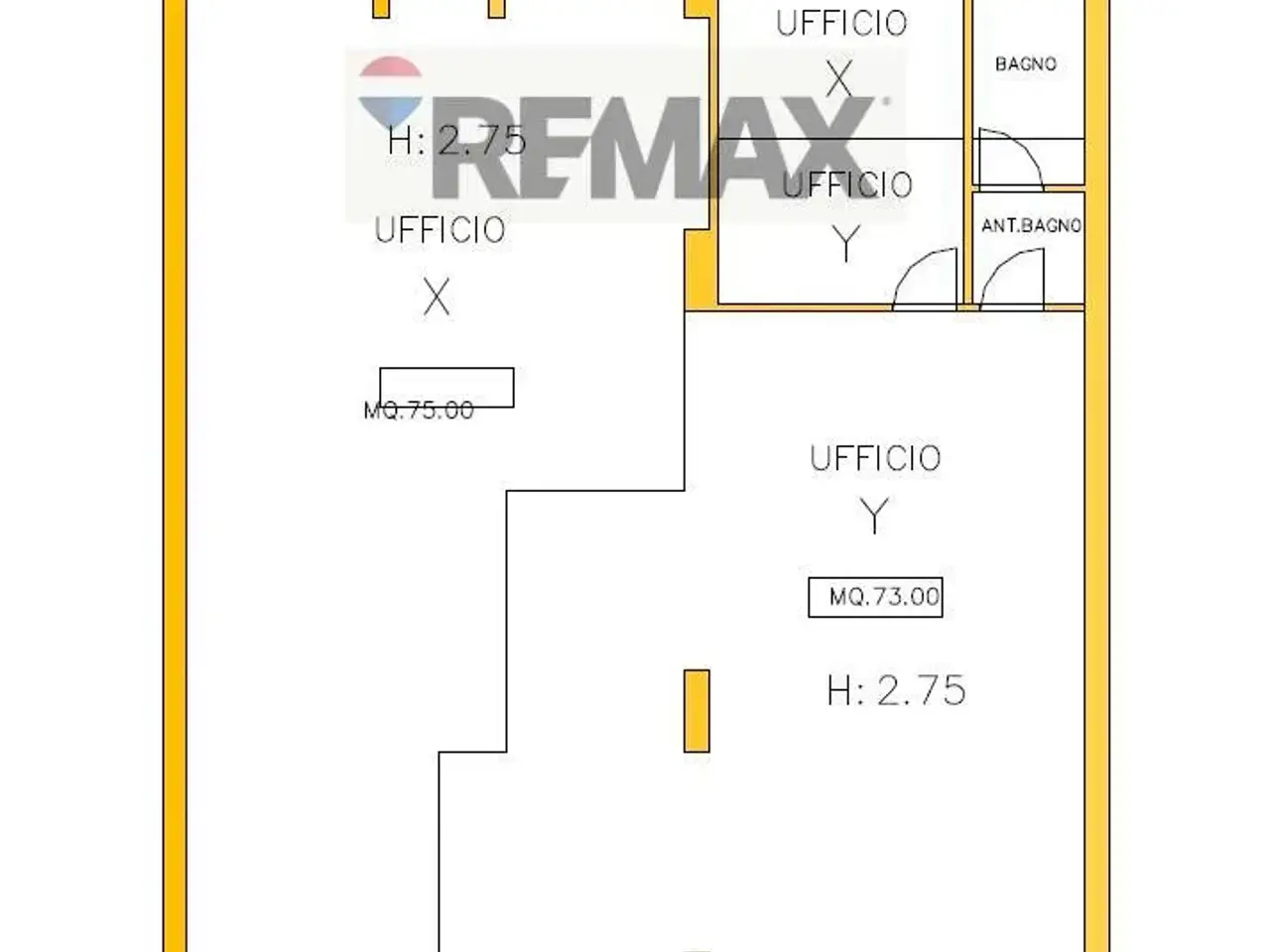 Negozio in Via Florinas 12, Sassari, {3} - Planimetria 1