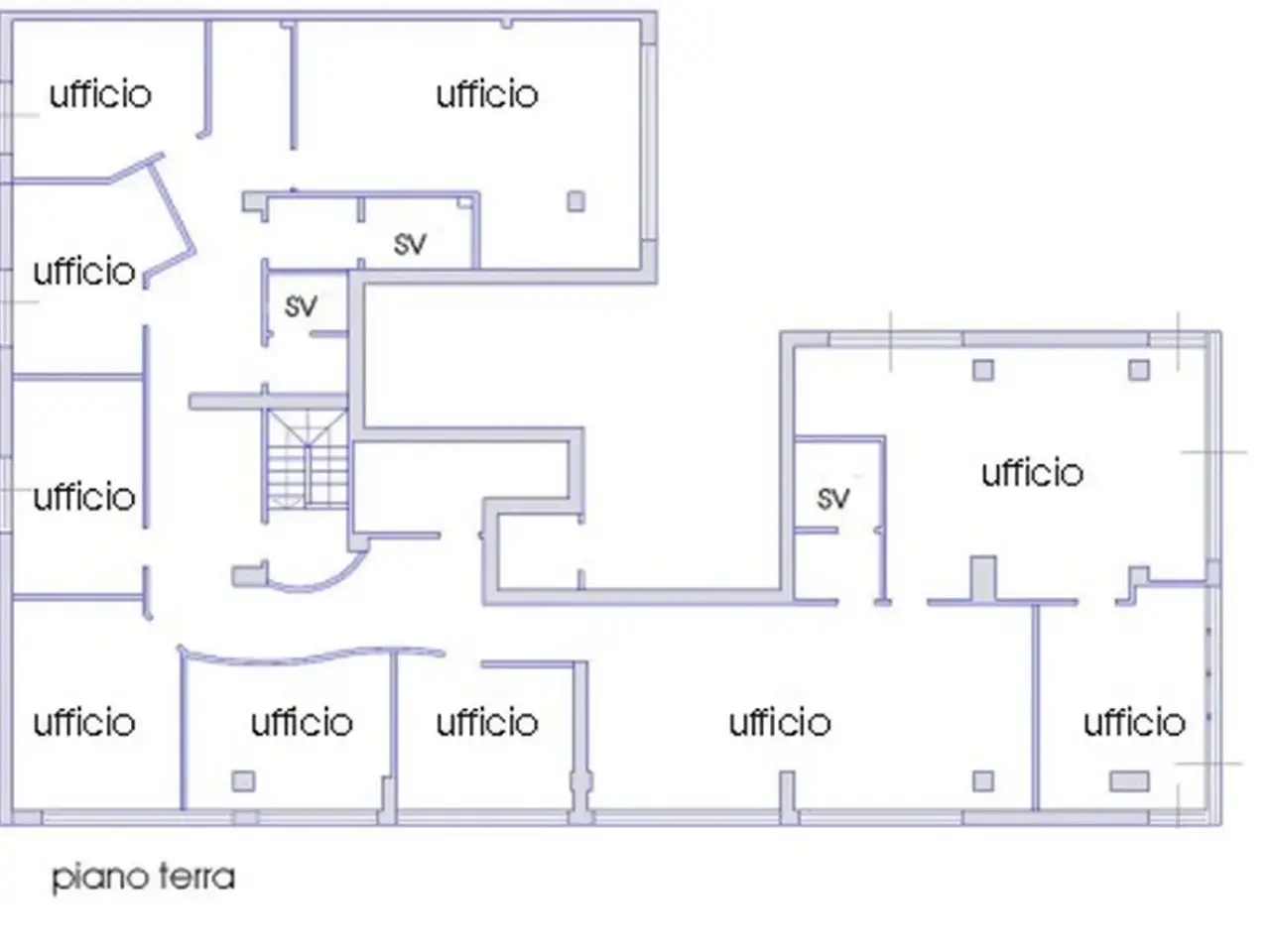 Ufficio in Via Statale 22, Osnago, {3} - Planimetria 1