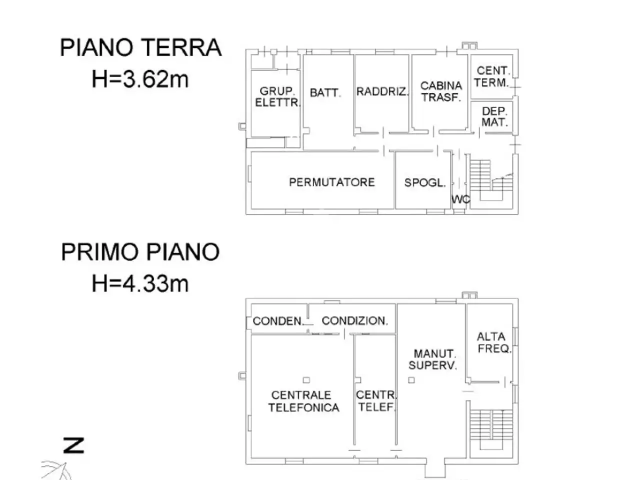 Capannone in Via Salemi 12, Bellaria-Igea Marina, {3} - Planimetria 1
