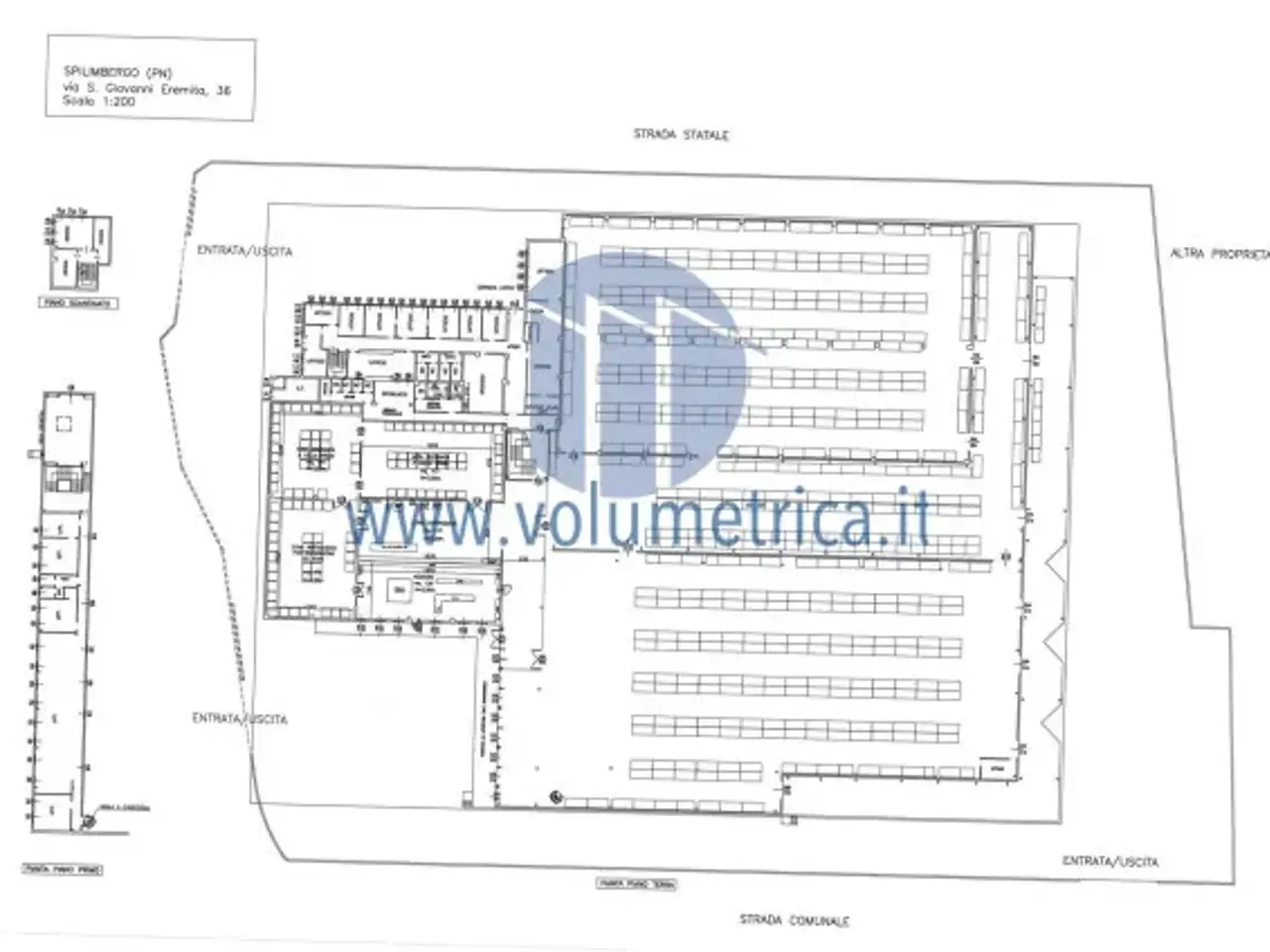 Capannone in Via San Giovanni Eremita 36, Spilimbergo, {3} - Planimetria 1