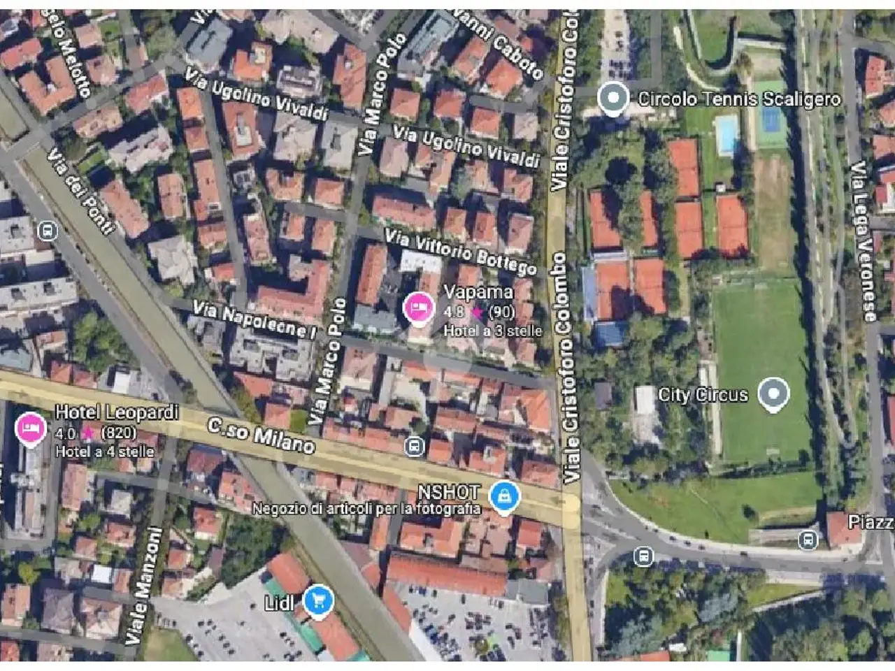 Negozio in Viale Napoleone I 26, Verona, {3} - Planimetria 1