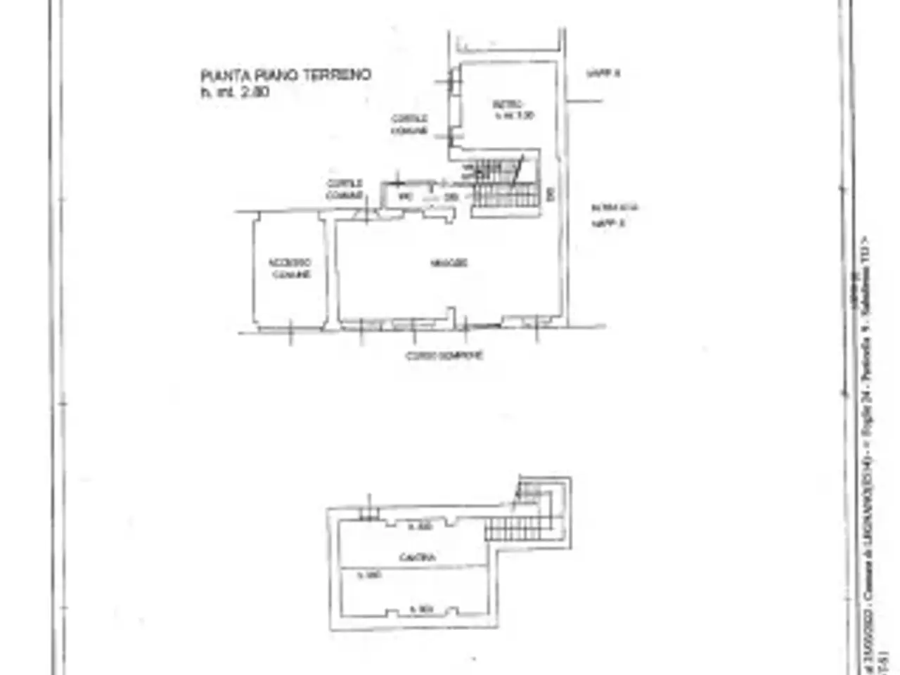 Ufficio in Corso Sempione 199, Legnano, {3} - Planimetria 1