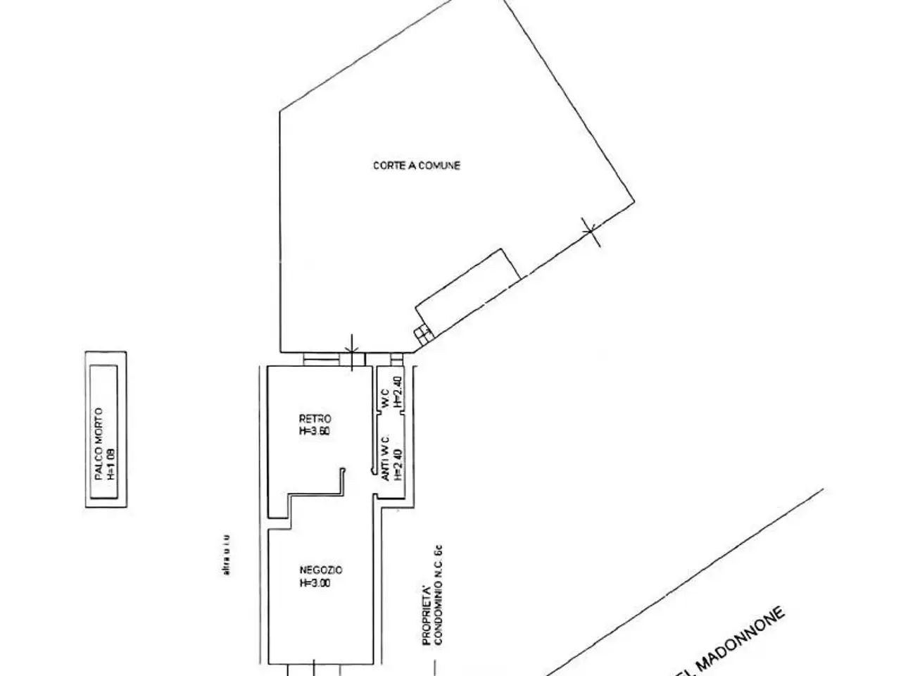 Negozio in , Firenze, {3} - Planimetria 1
