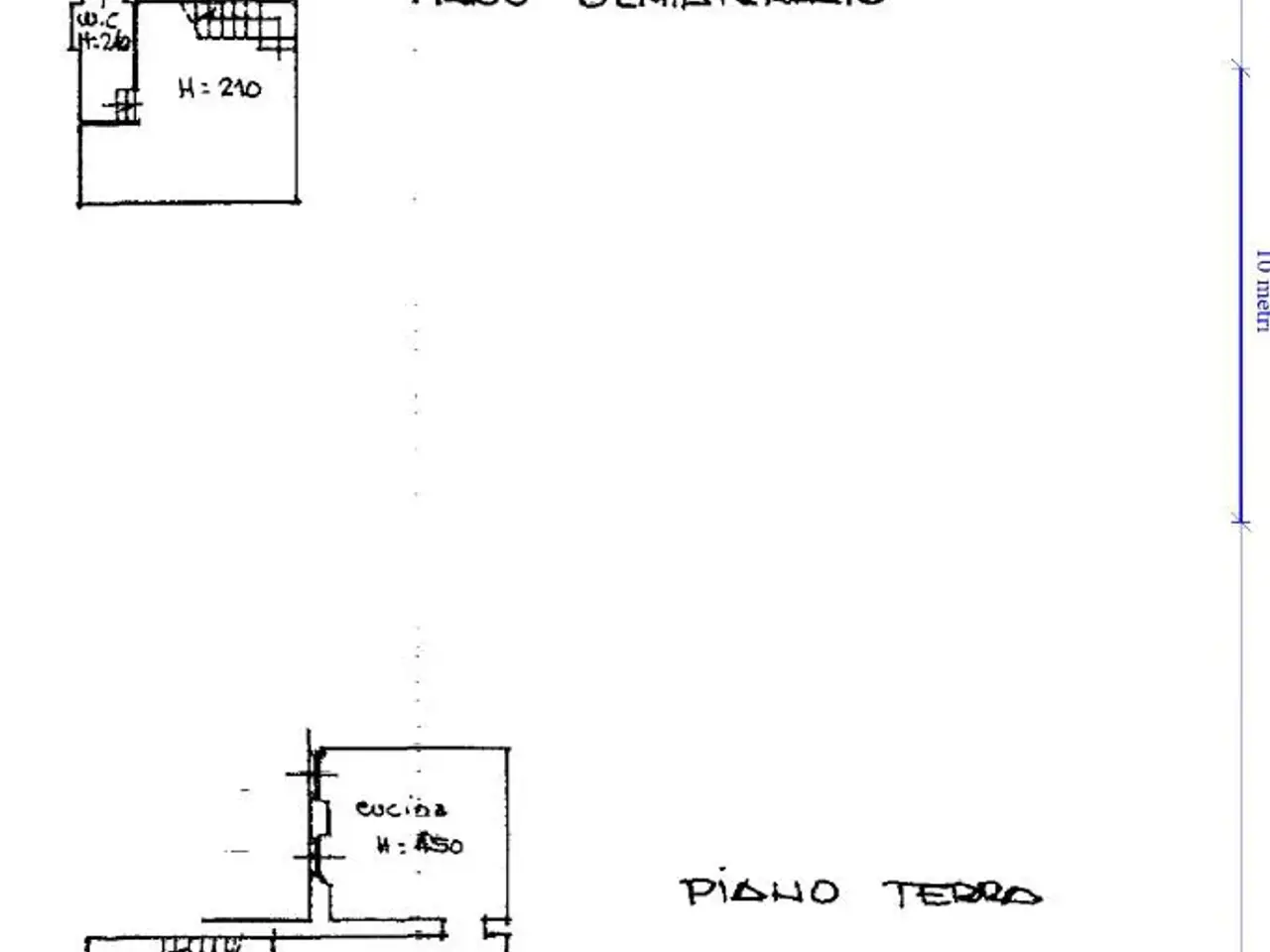 Negozio in Via Fratelli Bronzetti, Firenze, {3} - Planimetria 1